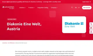 Preview of the Diakonie Eine Welt Gem. GmbH Case Study