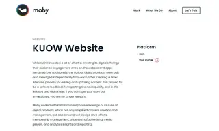 Preview of the KUOW Case Study