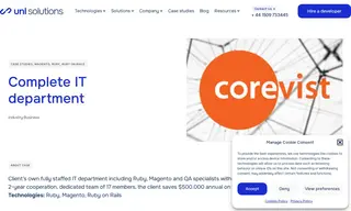 Preview of the Corevist Case Study