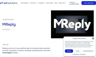 Preview of the MReply Case Study