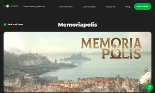 Preview of the Memoriapolis Case Study