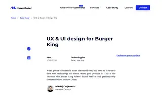 Preview of the Burger King Case Study