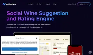 Preview of the Winome Mobile Wine App Case Study