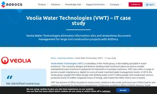 Preview of the Veolia Water Technologies Case Study