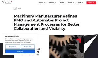 Preview of the Leading Machinery Manufacturer Case Study