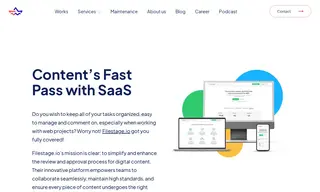 Preview of the Filestage.io Case Study