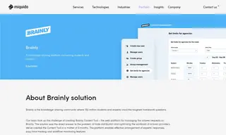 Preview of the Brainly Case Study