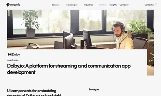 Preview of the Dolby Case Study