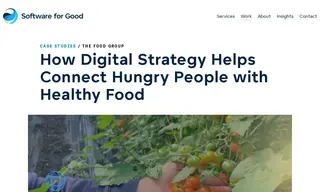 Preview of the The Food Group Case Study