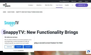 Preview of the SnappyTV Case Study
