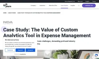 Preview of the Expense Management Platform Case Study