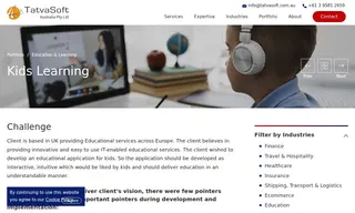 Preview of the Kids Learning Case Study