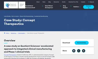 Preview of the Corcept Therapeutics Case Study