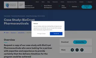 Preview of the BioCryst Pharmaceuticals Case Study