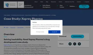 Preview of the Xspray Pharma Case Study