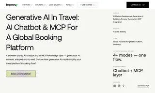 Preview of the Global Travel Booking Platform Case Study