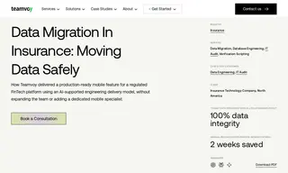 Preview of the Mid-sized Insurance Technology Company Case Study