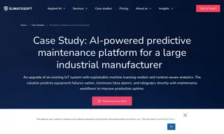 Preview of the Large Industrial Manufacturer Case Study