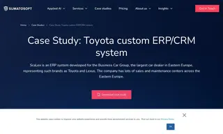Preview of the Toyota Case Study