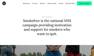 Preview of the NHS Smokefree Case Study