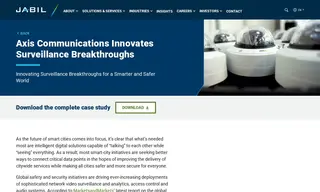 Preview of the Axis Communications Case Study
