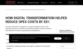 Preview of the Destination Management Company Case Study