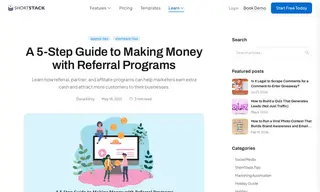 Preview of the ShortStack Partner Program Participants Case Study