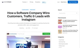 Preview of the ShirtStack Case Study