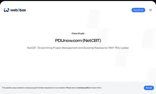 Preview of the PDUnow.com (NetCBT) Case Study
