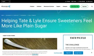 Preview of the Tate & Lyle Case Study