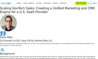 Preview of the Easy CIP by Infinite-Data LLC Case Study