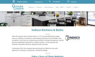 Preview of the Indisco Kitchens & Baths Case Study