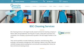 Preview of the BSC Cleaning Services Case Study