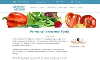 Preview of the Pemberton's Gourmet Foods Case Study