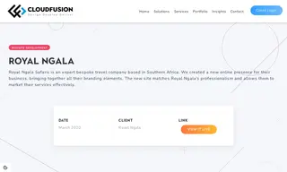Preview of the Royal Ngala Safaris Case Study