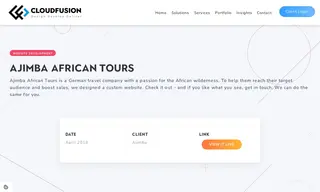 Preview of the Ajimba African Tours Case Study