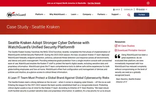 Preview of the Seattle Kraken Case Study