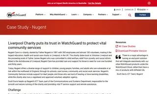 Preview of the Nugent Care Case Study