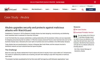 Preview of the Akubra Case Study