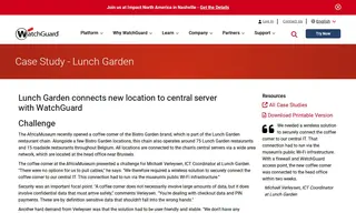 Preview of the Lunch Garden Case Study