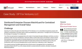 Preview of the DP Fox Ventures Case Study