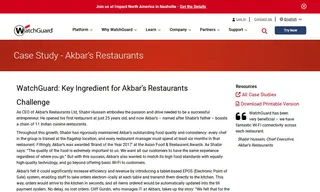 Preview of the Akbar’s Restaurants Case Study