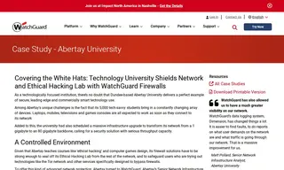 Preview of the Abertay University Case Study