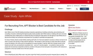 Preview of the Aylin White Case Study