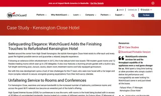 Preview of the Kensington Close Hotel Case Study