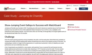 Preview of the Jumping Chantilly Case Study