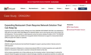 Preview of the Dragon-i Restaurant Case Study