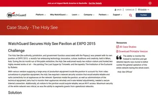 Preview of the The Holy See Case Study