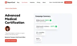 Preview of the Advanced Medical Certification Case Study