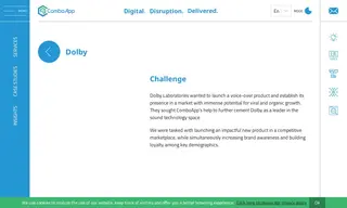 Preview of the Dolby Laboratories Case Study